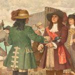 mural of 1689: Revolt Against Autocratic Government in Massachusetts: The Arrest of Governor Andros
