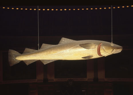 historical object of &quot;Sacred Cod&quot;