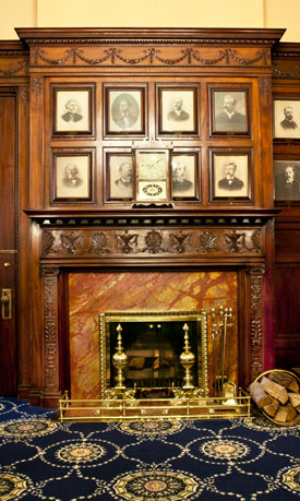 historical object of Fireplace