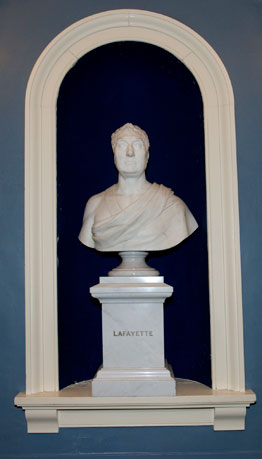 bust of Marie Joseph Paul Yves Roch Gilbert du Motier, LAFAYETTE, Marquis de