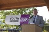 Thumbnail for Master of ceremonies at South Shore Walk to End Alzheimer’s, September 2014