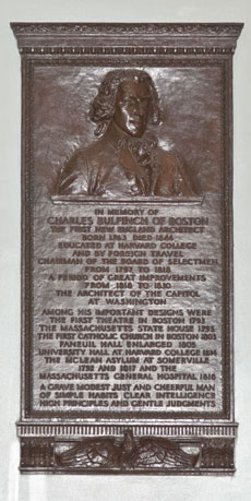 bust of BULFINCH, Charles