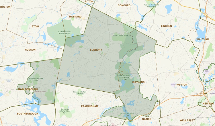 District Map of 13th Middlesex