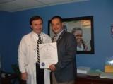 Thumbnail for Rep. Puppolo presents Dr Kelly with a Citation