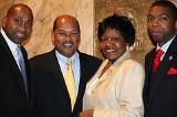 Thumbnail for Rep. Holmes with Charles Yancey and Reps. Fox and Henriquez