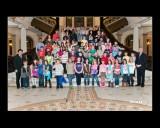 Thumbnail for Elementary students visiting the State House