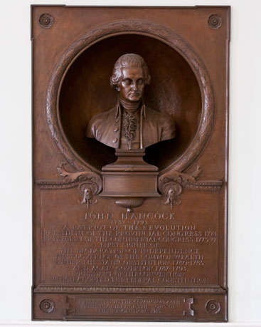 bust of HANCOCK, John
