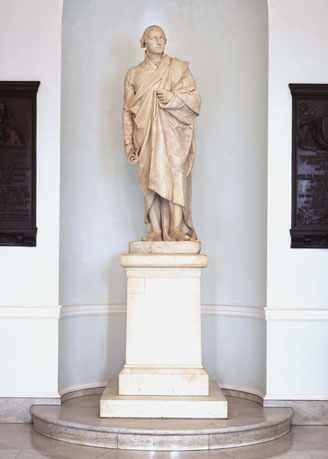 sculpture of WASHINGTON, George