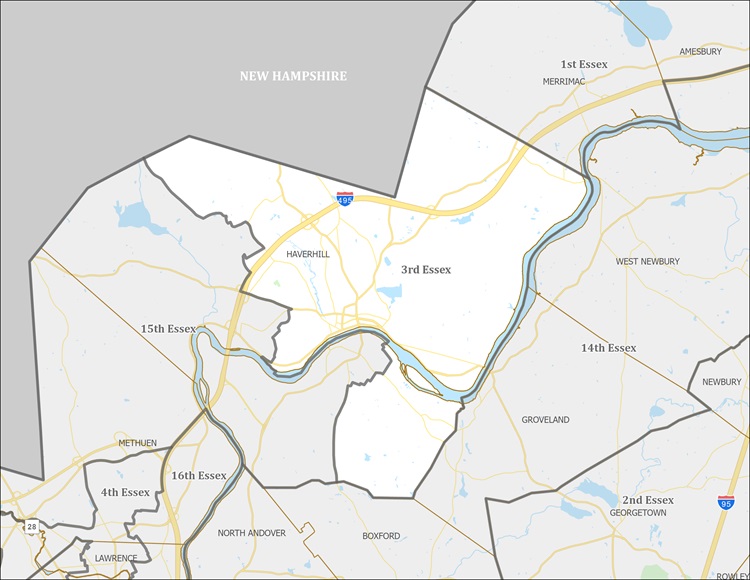 District Map of 3rd Essex