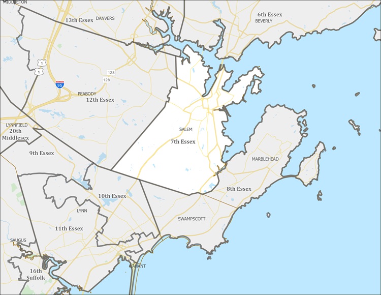 District Map of 7th Essex