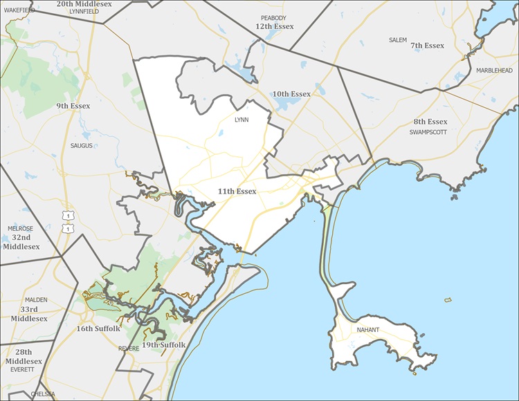 District Map of 11th Essex