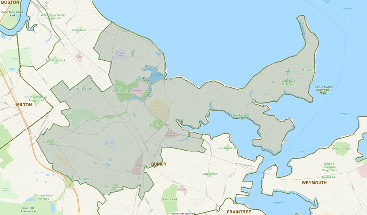 District Map of 2nd Norfolk