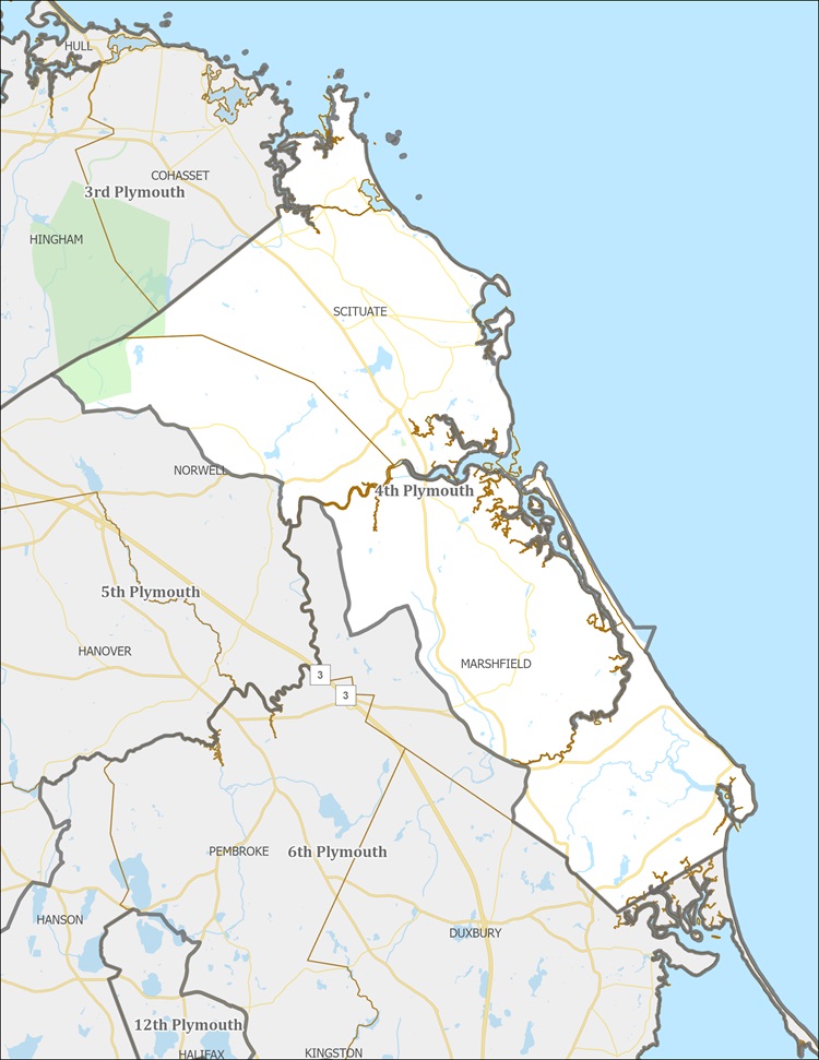 District Map of 4th Plymouth