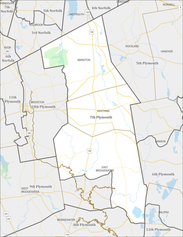 District Map of 7th Plymouth
