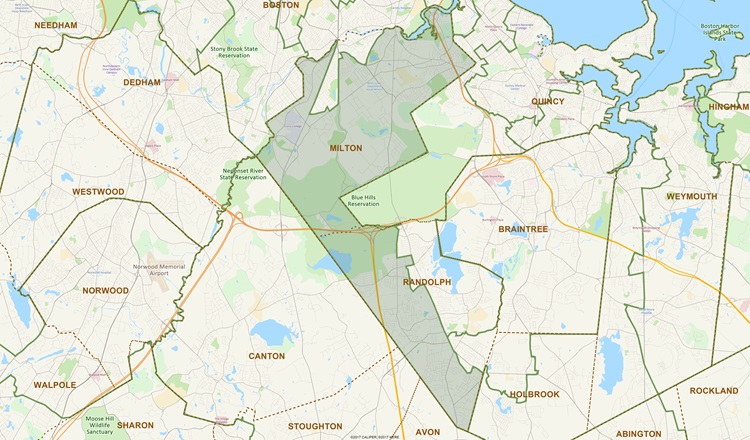 District Map of 7th Norfolk