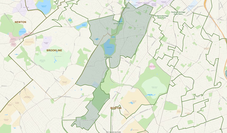 District Map of 15th Suffolk
