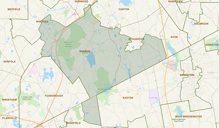 District Map of 8th Norfolk