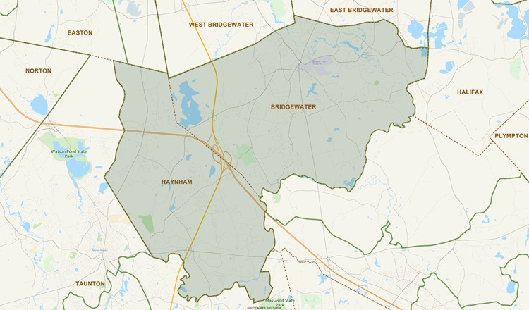 District Map of 8th Plymouth