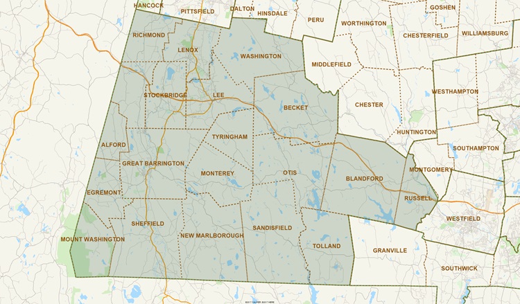 District Map of 4th Berkshire