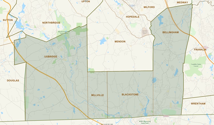 District Map of 8th Worcester