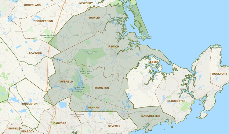 District Map of 4th Essex