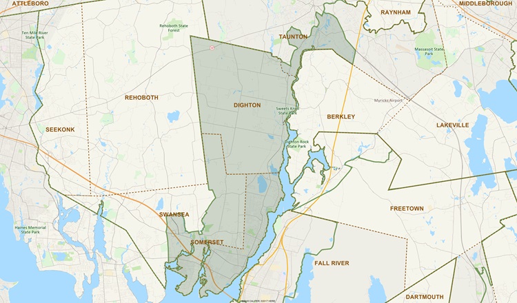 District Map of 5th Bristol