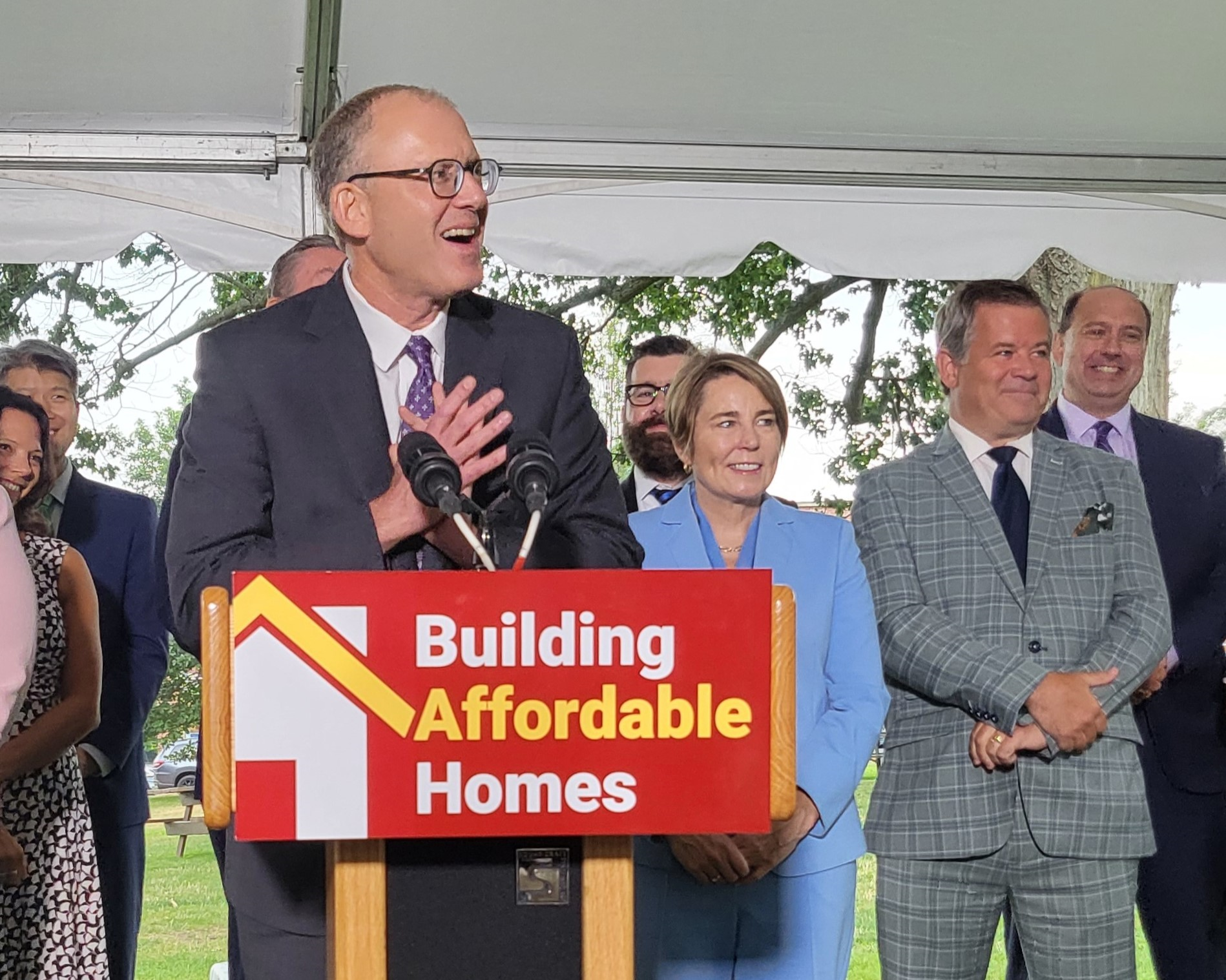 Sen. Jason Lewis Celebrates Local Affordable Housing Construction Grants