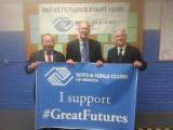 Thumbnail for Senator Lewis with Reps. Paul Brodeur and Donald Wong