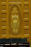 Thumbnail for Gilded carving to the right of the Rostrum, in the House Chamber