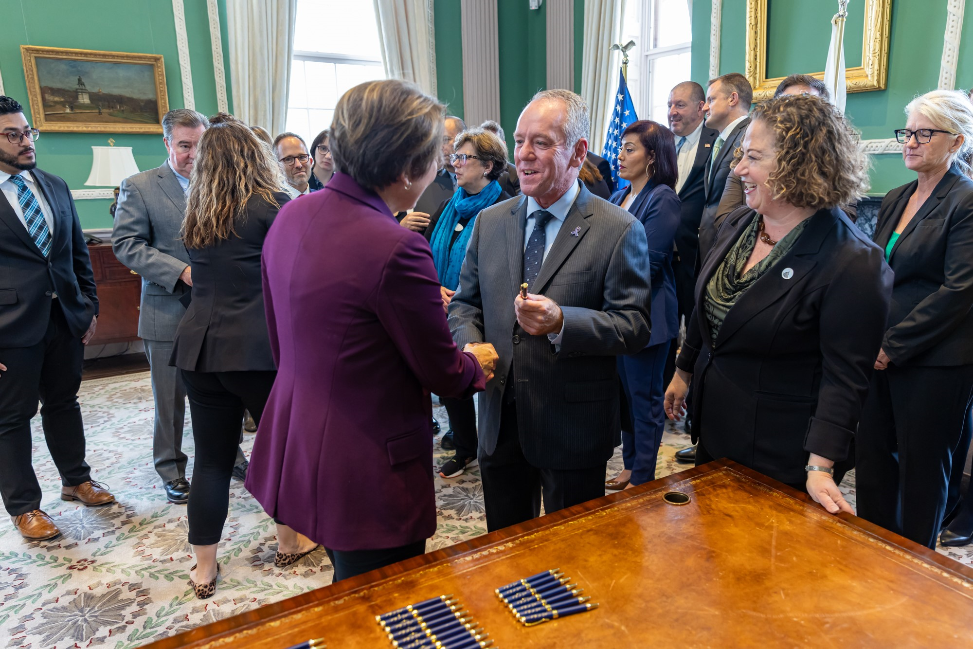 Thumbnail for Rep. Roy Governor Handshake