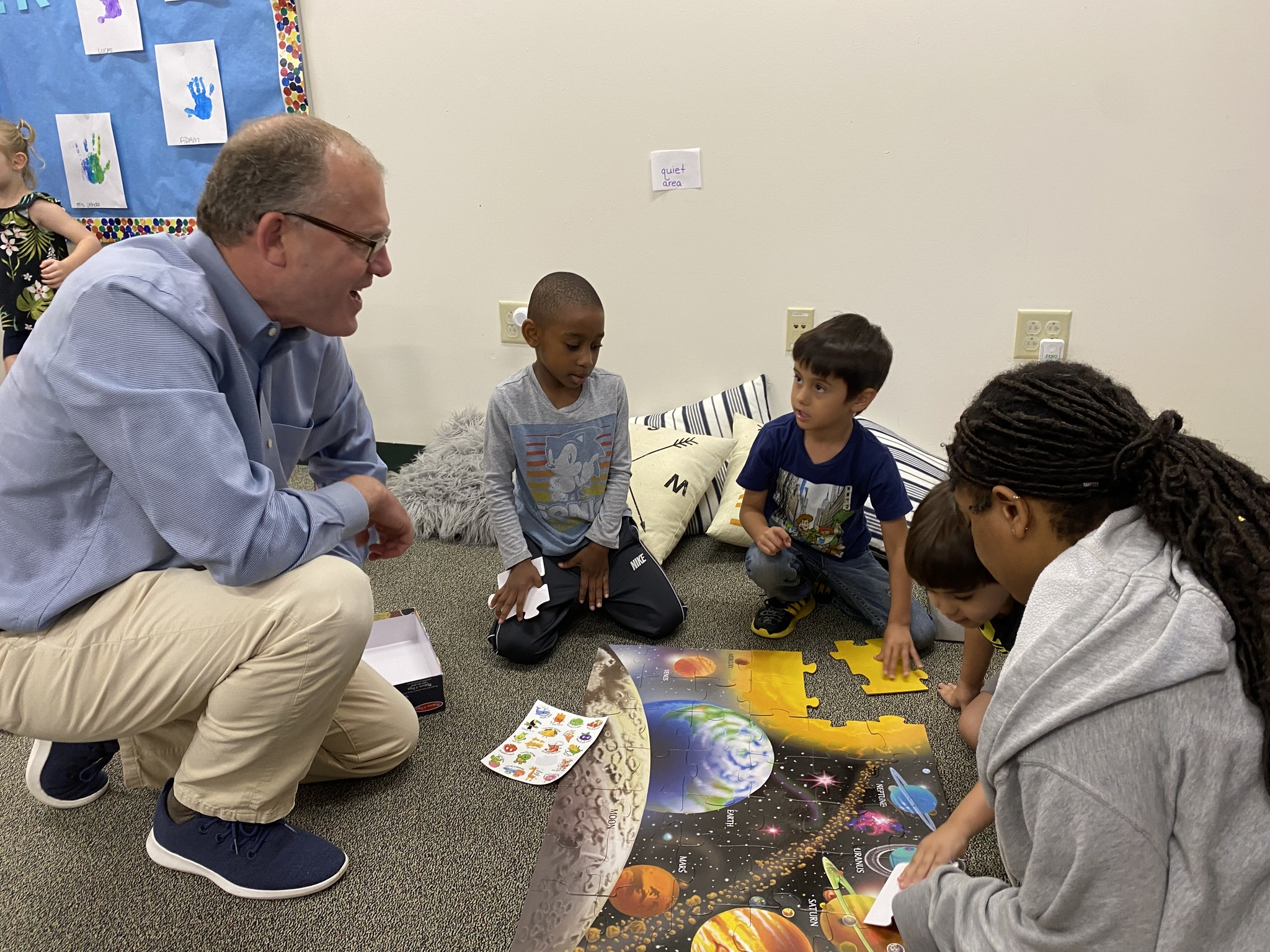 Thumbnail for Sen. Jason Lewis Visits Young Learners in Stoneham