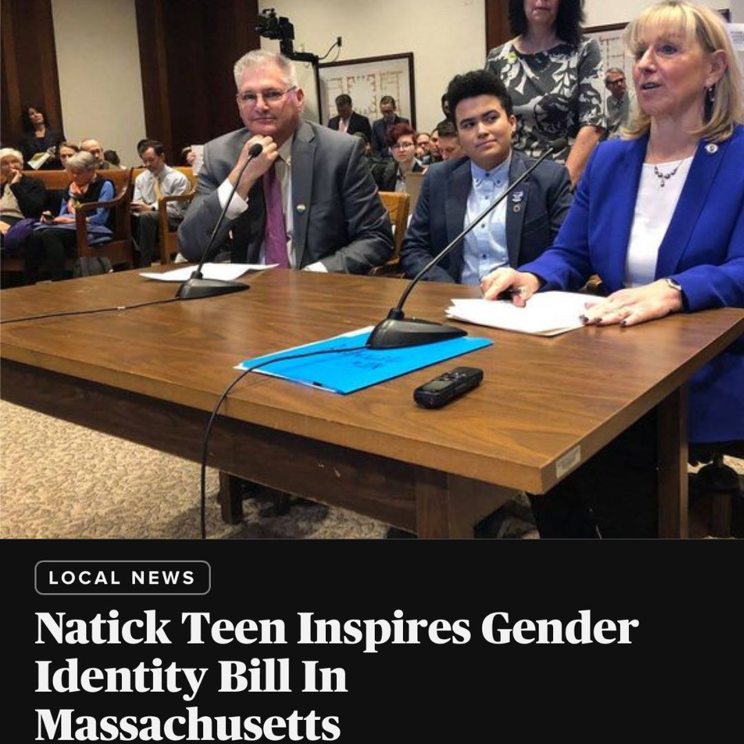 Natick Teen Inspires Gender Identity Bill In Massachusetts