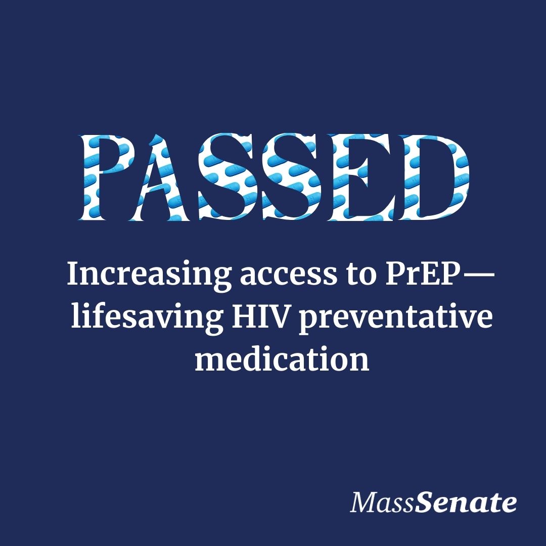 PASSED: Increasing access to PrEP - lifesaving HIV preventative medication