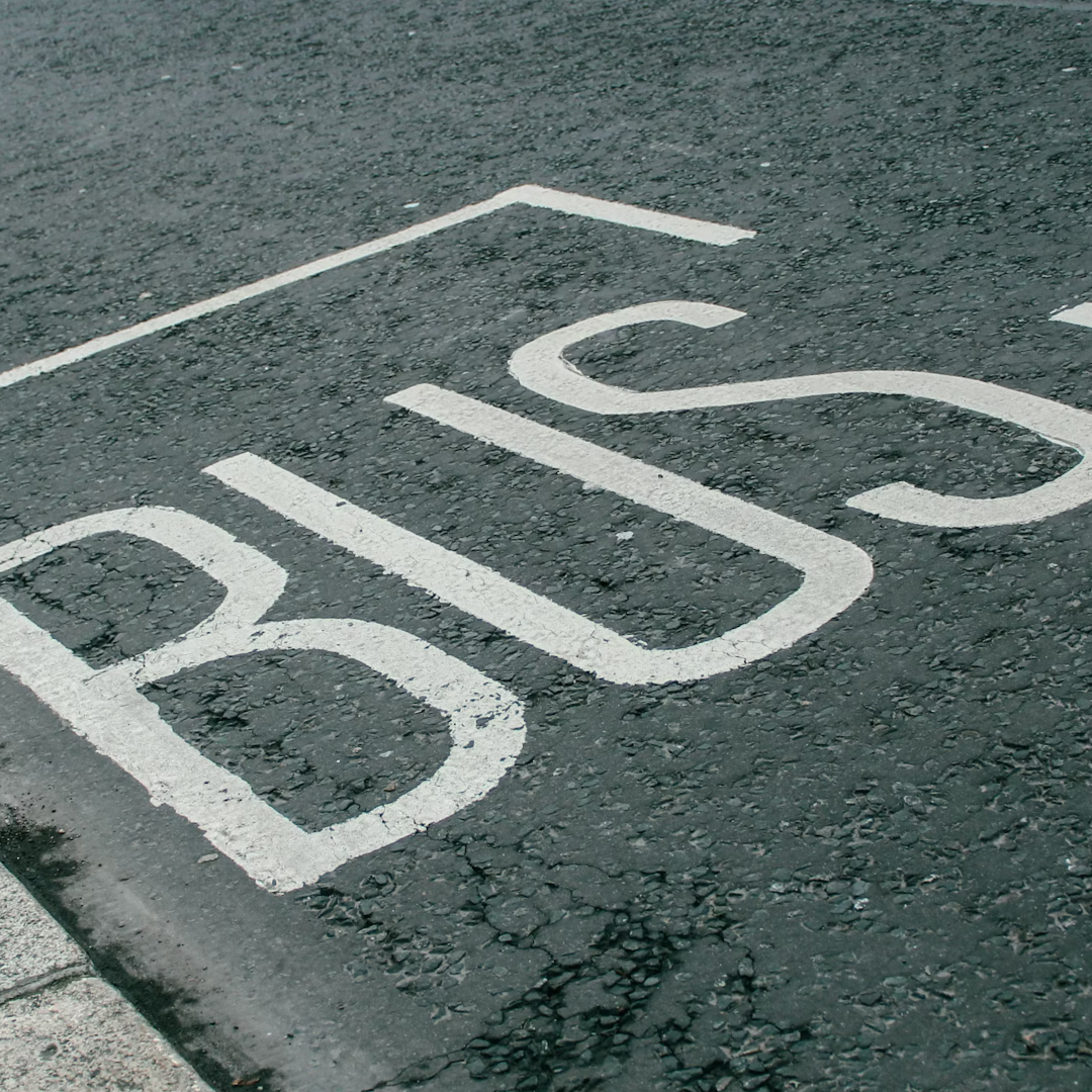 A bus lane